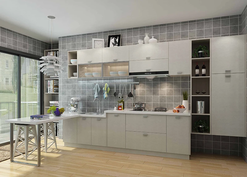 melamine economic kitchen cabinetHM1803H16912 