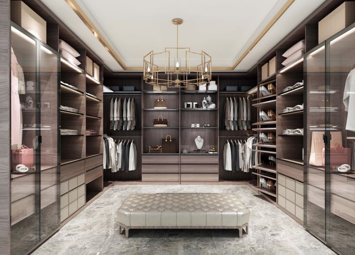Melamina Bord Closet Organizzatur