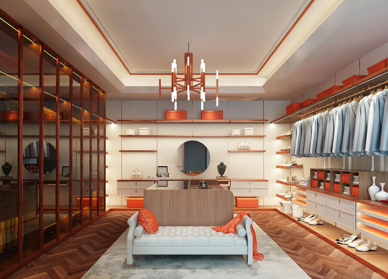 5 Moderna Walk-In Closet Disinn Popolari